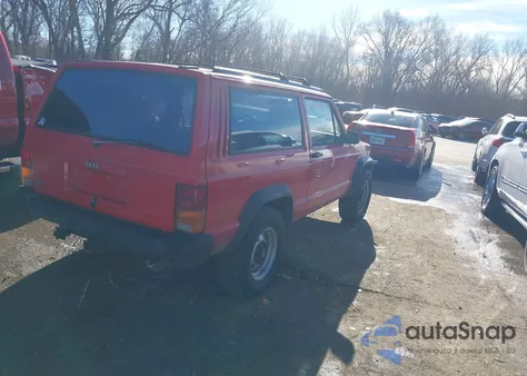 1996 Jeep Cherokee Se из США, поврежденный, VIN 1J4FT27S0TL186348